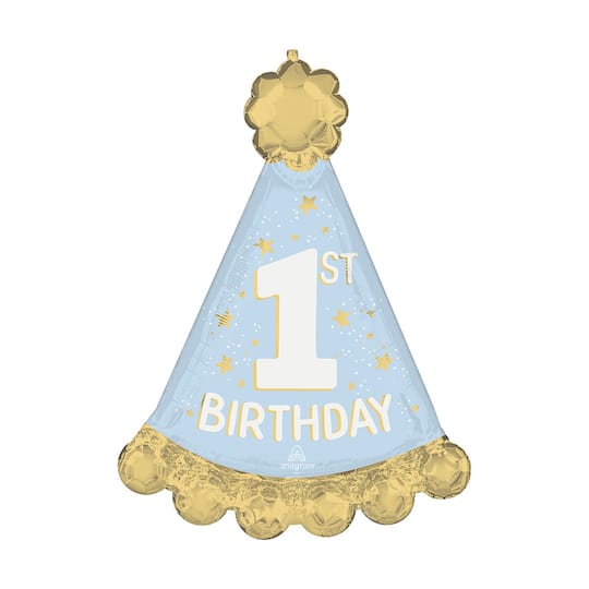 34″ Little Mister One-derful 1st Birthday Foil Balloon By Anagram | Michaels® 34″ Little Mister One-derful 1st Birthday Foil Balloon By Anagram | Michaels®